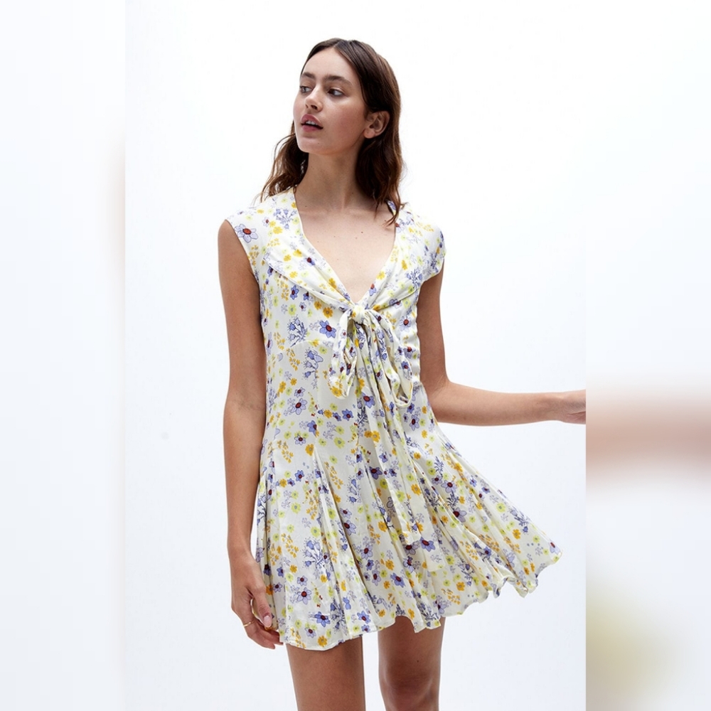 NWT Free People Takes Two Wrap Dress - Picture 1 of 3
